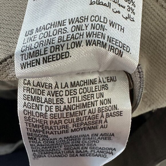 Alfani Grey Men's 32W x 30L Lightweight Chino Pants - Picture 13 of 15